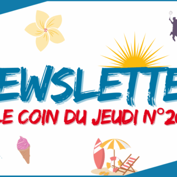 LE COIN DU JEUDI N°26 / 26 MAI – 01 JUIN 2025