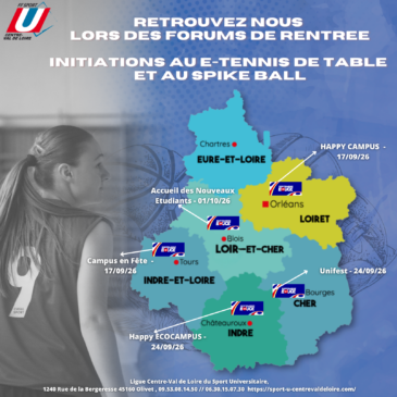 RETROUVEZ-NOUS SUR LES FORUMS DE RENTRÉE !